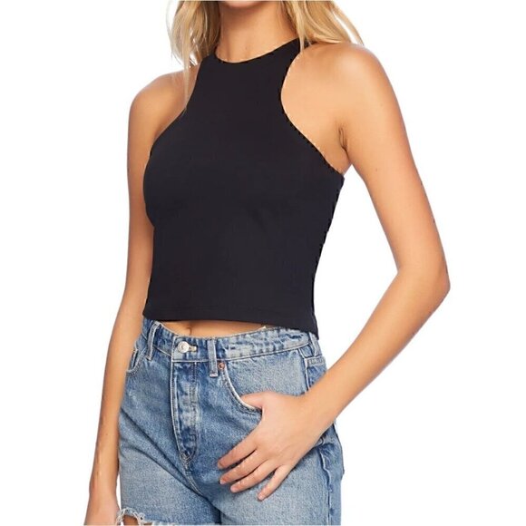 Susana Monaco Tops - Susana Monaco extreme Racer Tank-Top, Casual, Work Attire, SM